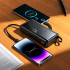 HOCO J156A Founder 22.5W + PD20W 20000mAh Power Bank Black with Built-in Cables